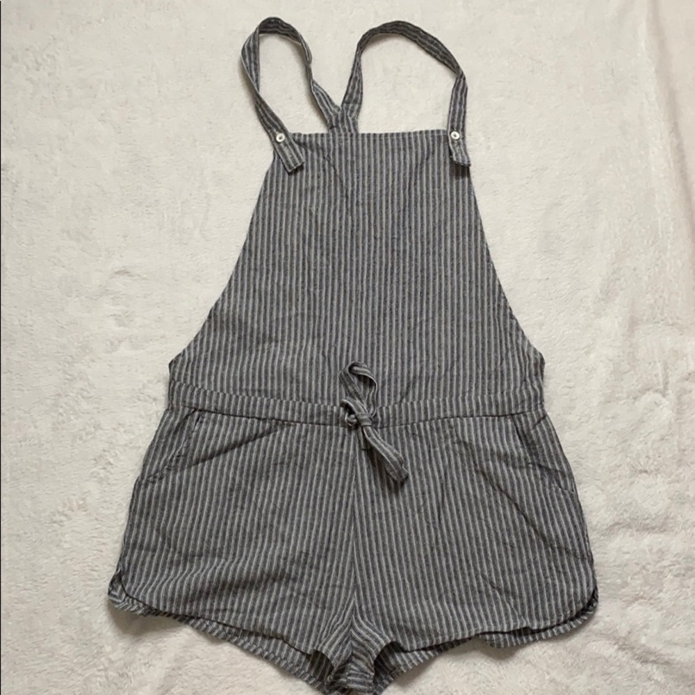 After Market Striped Playsuit Romper